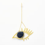 eye earring(green)