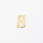 イニシャルピアス 　S(ポストタイプ)