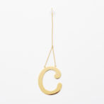 イニシャル ピアス・イヤリング c
