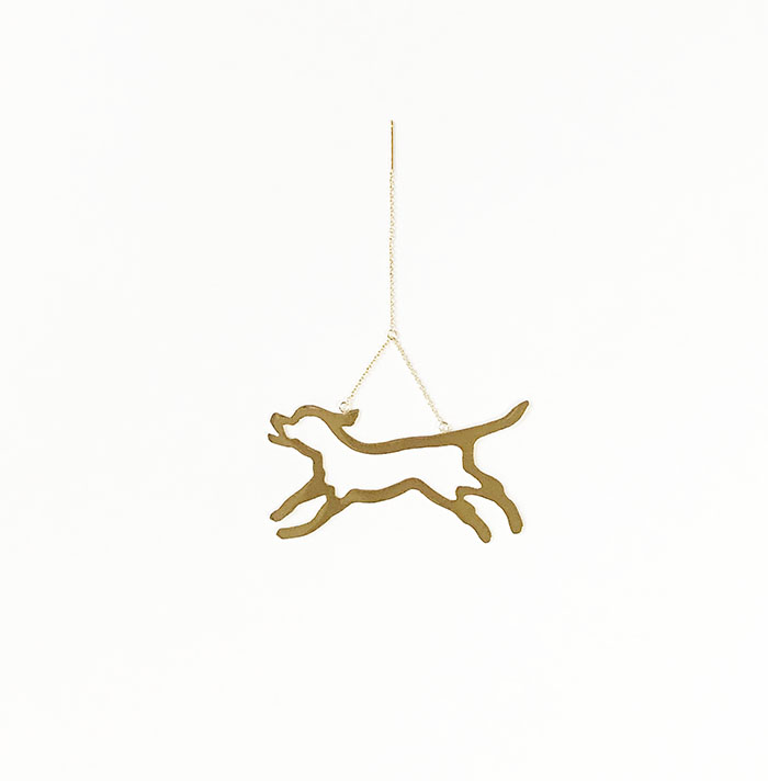 大ぶりモチーフピアスshinonoのorderピアス　dogピアスの画像