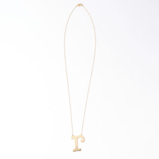 イニシャルネックレス r