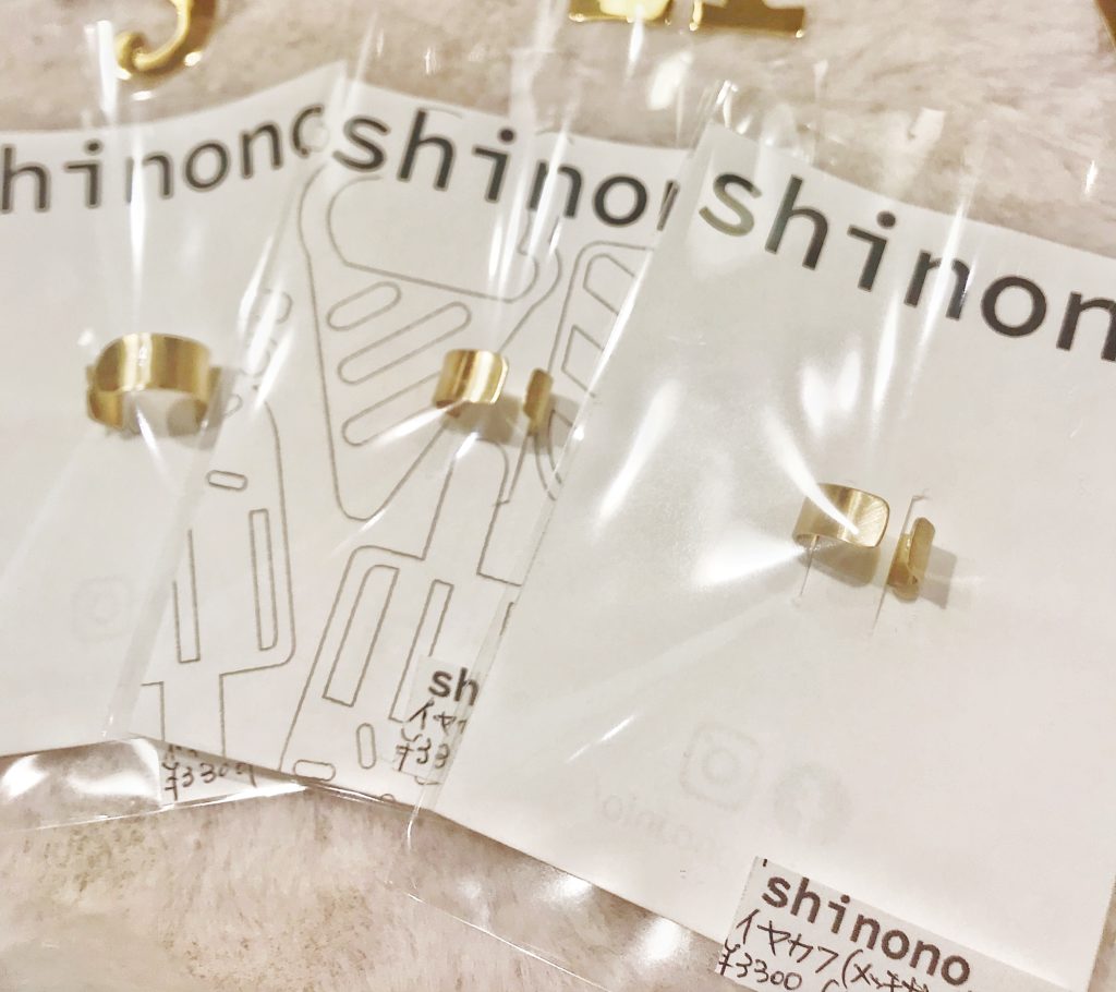 千里阪急2階　shinono イヤカフ商品画像