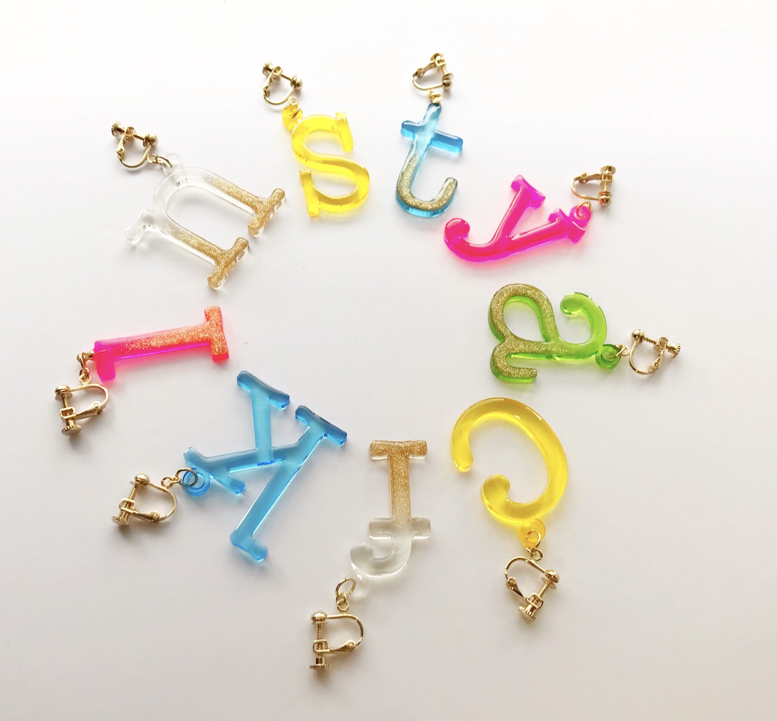 shinono アクリルイヤリングの画像